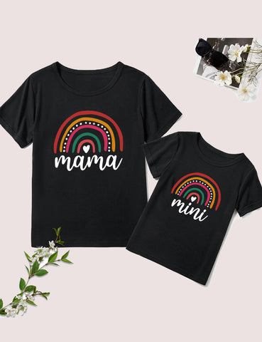 Rainbow Family Matching T-shirt