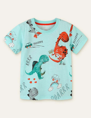 Dinosaur Printed T-shirt