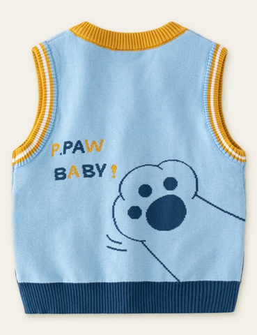 Cute Bear Sweater Vest