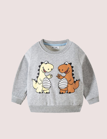 Two Dinosaurs Sweater