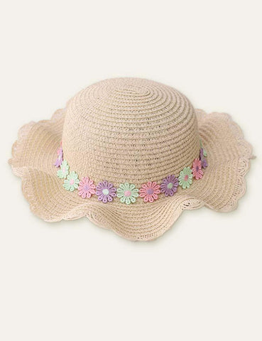 Flower Travel Vacation Straw Hat - CCMOM