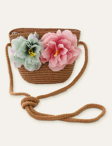 Flower Travel Crossbody Bag