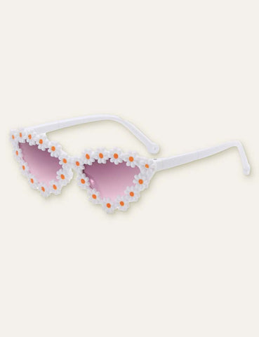 Cute Flowers Seaside Glasses