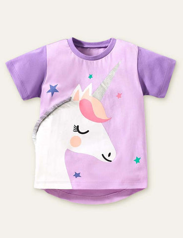 Unicorn Printed T-shirt