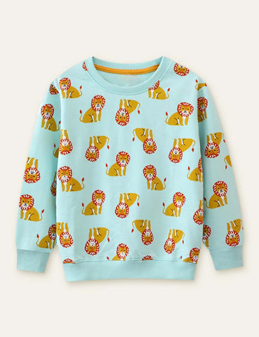 Lion Full Printed Sweatshirt