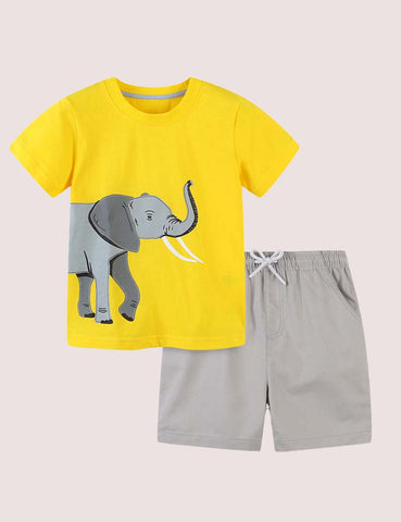 Animal T-shirt Set