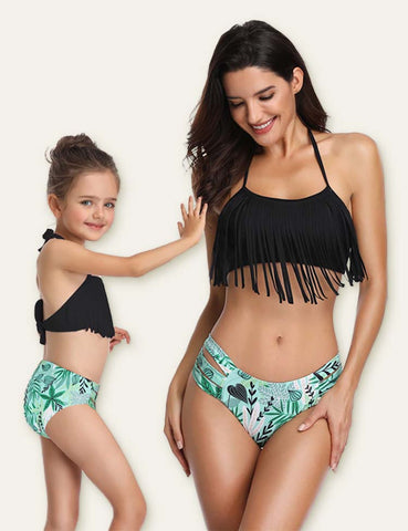 Tassels Family Matching Swimsuit