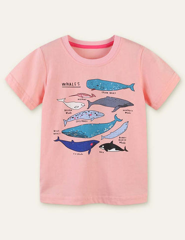 Whale Printed T-shirt