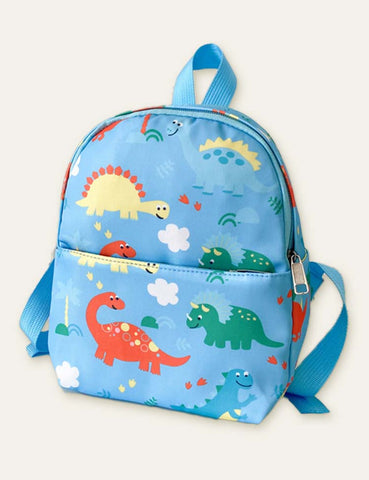 Cartoon Printed Schoolbag Backpack