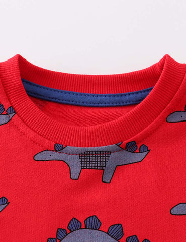 Dinosaur Printed Sweatshirt