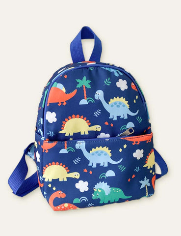 Cartoon Printed Schoolbag Backpack