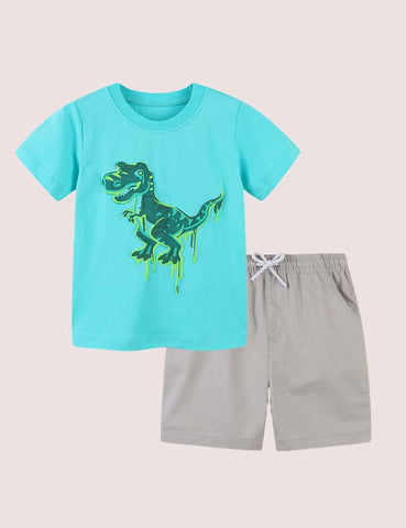 Animal T-shirt Set