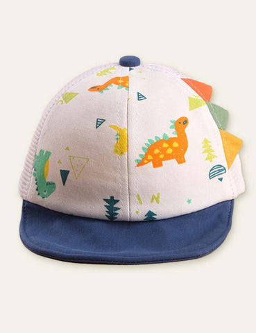 Dinosaur Printed Baseball Cap