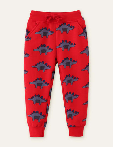 Dinosaur Printed Sweatpants