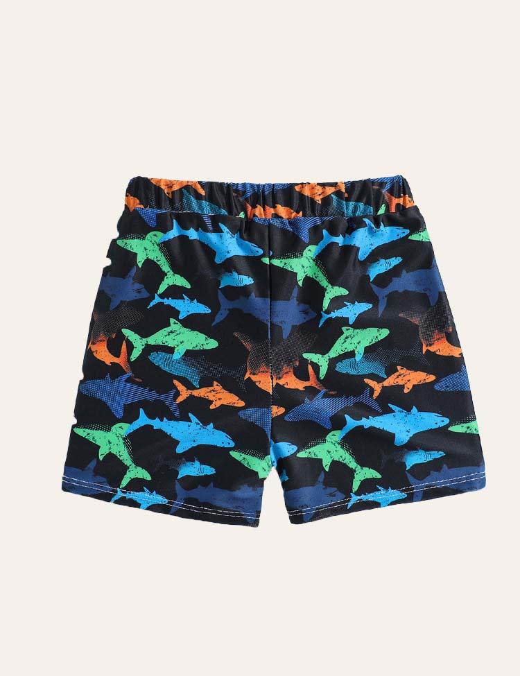 Shark Full Printed Swimming Shorts - CCMOM