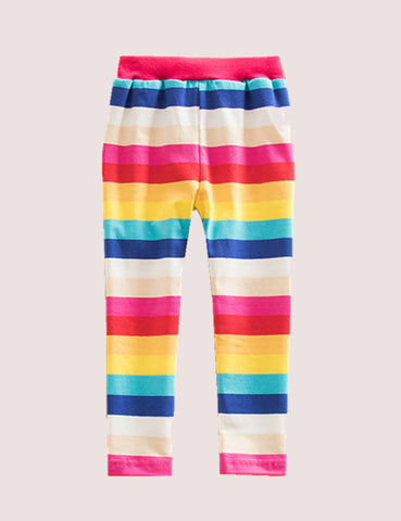 Rainbow Striped Leggings