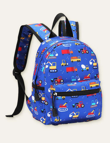 Cartoon Animal Full Printed Schoolbag Backpack