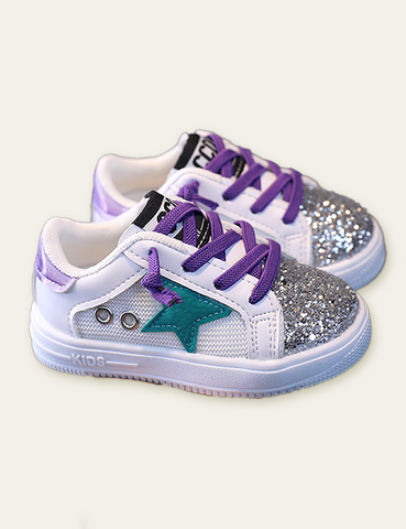 Sequined Star Casual Sneakers