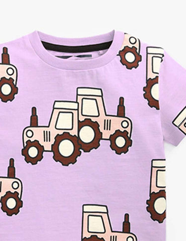 Full Printed Truck T-shirt