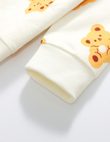 Cute Bear Printed Sweatshirt