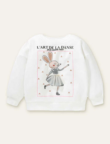 Dancing Mouse Printed Sweatshirt