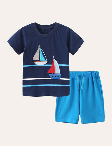 Sailing Embroidery Set