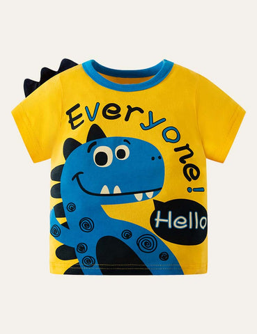 Dinosaur Printed T-shirt