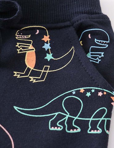 Dinosaur Printed Sweatpants