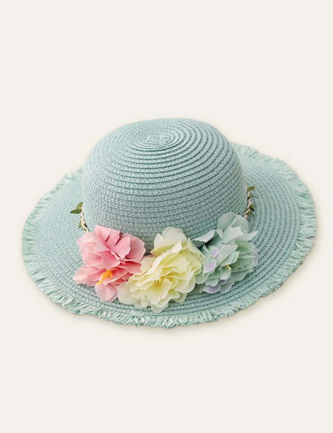 Flower Vacation Straw Hat