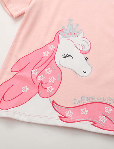 Unicorn Printed T-shirt