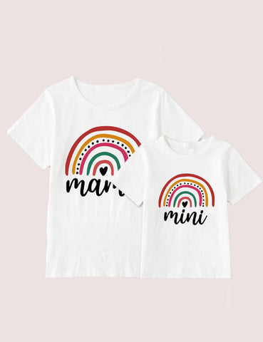 Rainbow Family Matching T-shirt