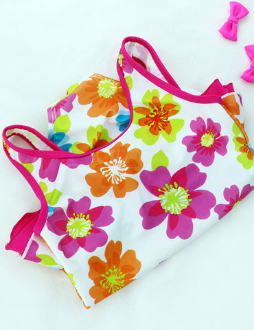 Floral Full-Printed Swimsuit