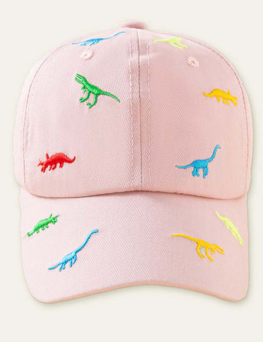 Dinosaur Embroidered Baseball Cap