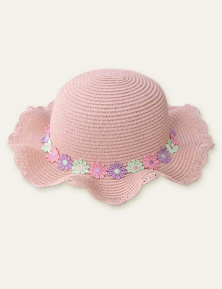 Flower Travel Vacation Straw Hat - CCMOM