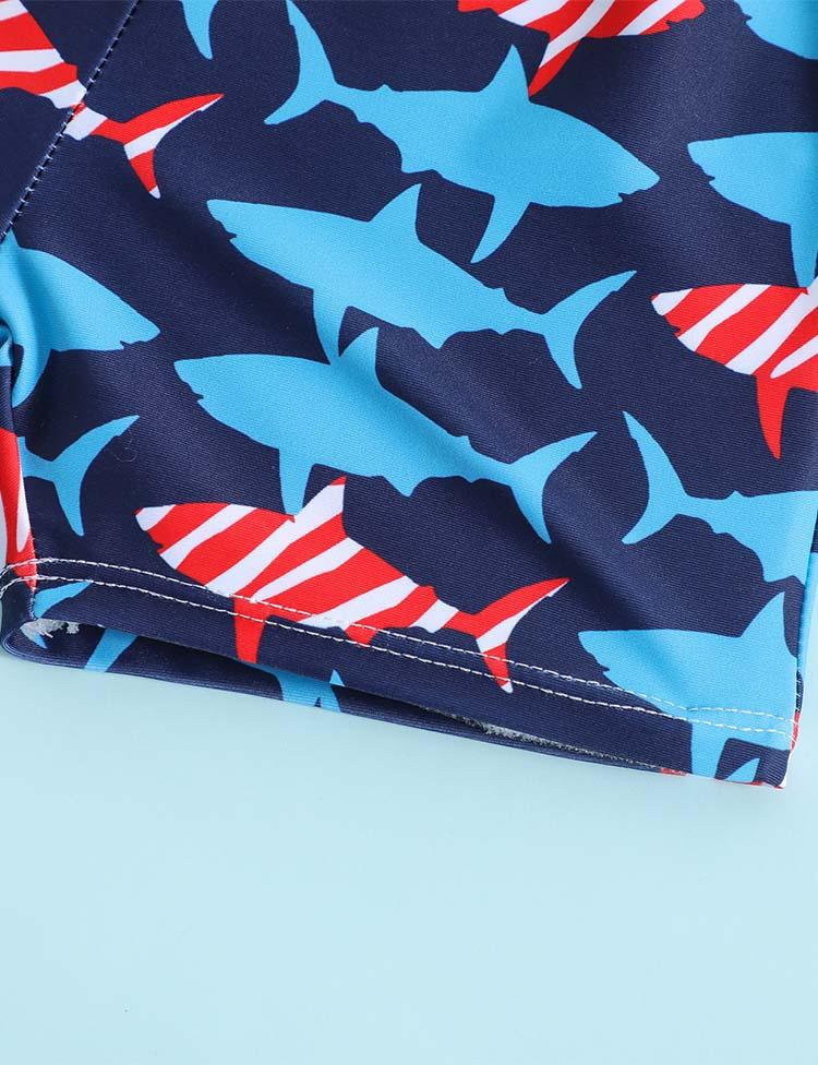 Shark Full Printed Swimming Shorts - CCMOM