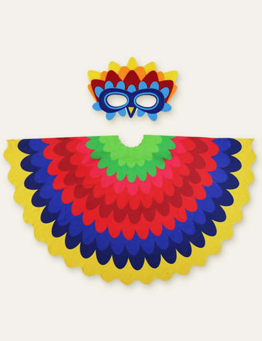 Parrot Wings Mask Cape