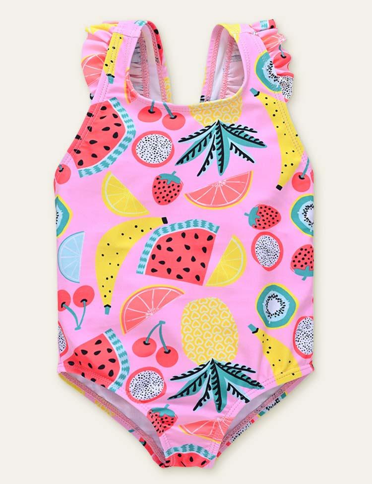 Fruit Mermaid Printed Swimsuit - CCMOM