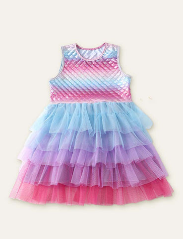 Mermaid Mesh Party Dress