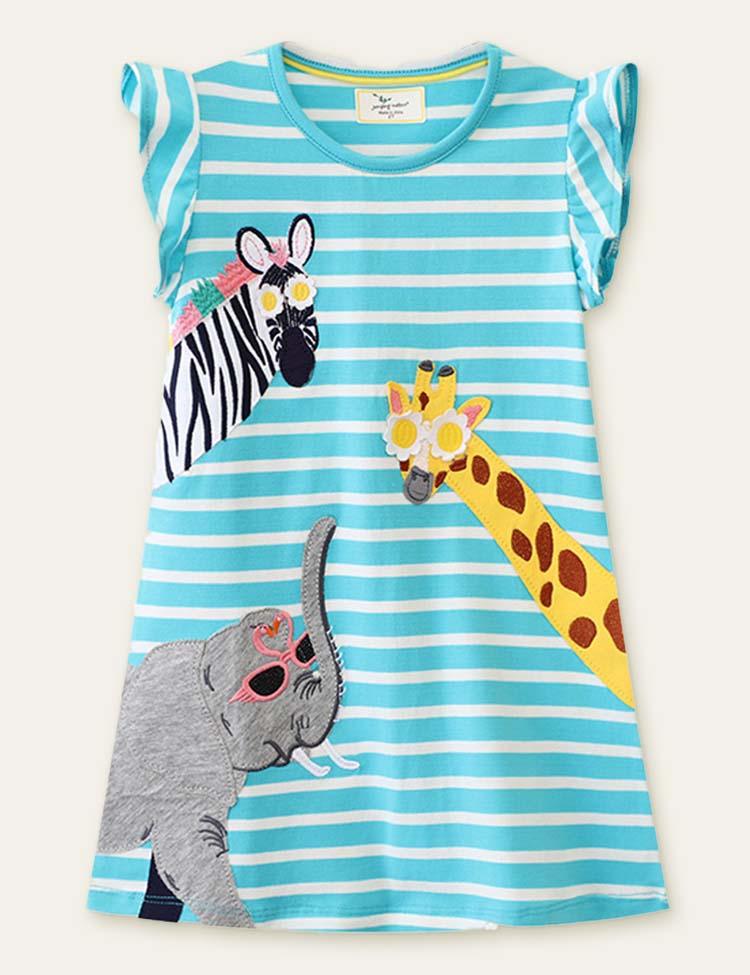 Appliqué Animal Dress - CCMOM