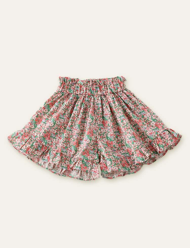 Floral Printed Shorts - CCMOM