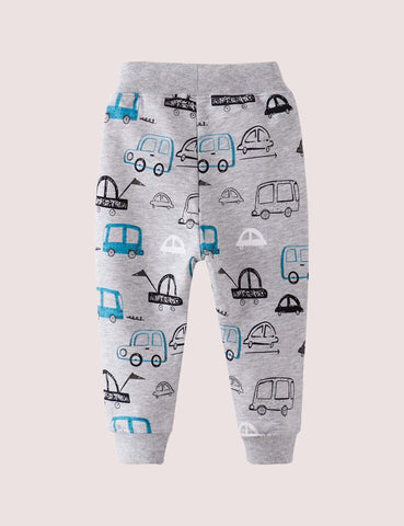 Full Printed Car Trousers