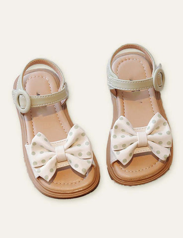 Bow Polka Dot Sandals