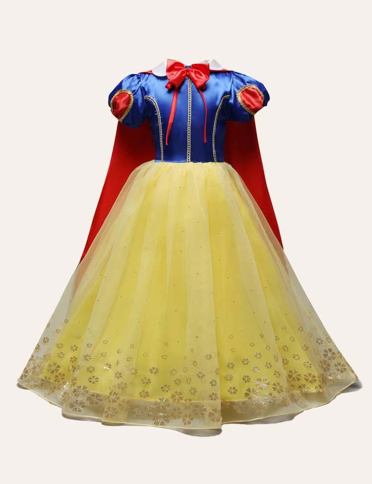 Snow White Mesh Party Dress - CCMOM