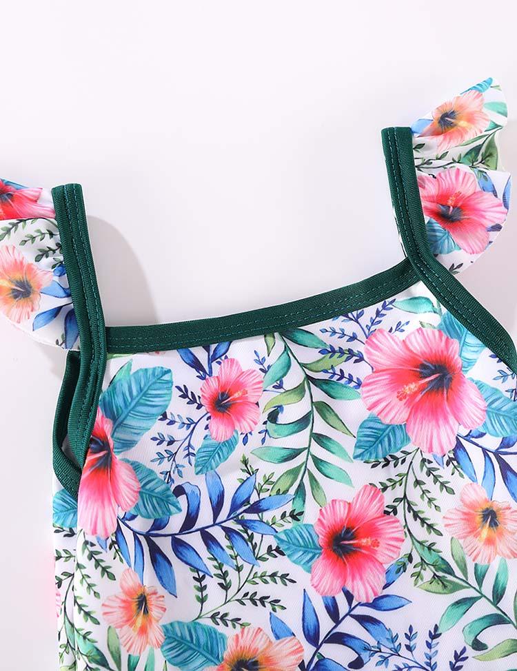 Floral Family Matching Swim Suit - CCMOM