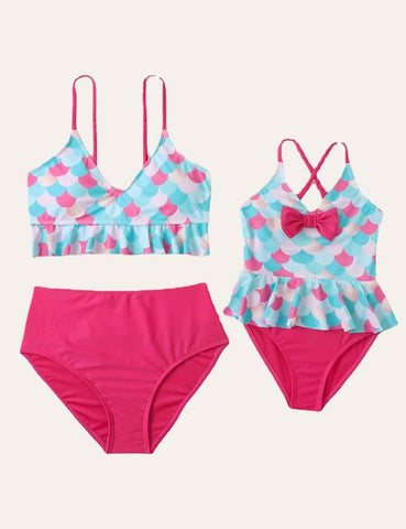 Mermaid Family Matching Swimsuit - CCMOM