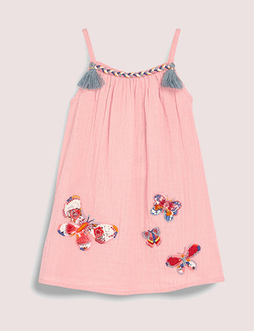 Suspender Applique Dress