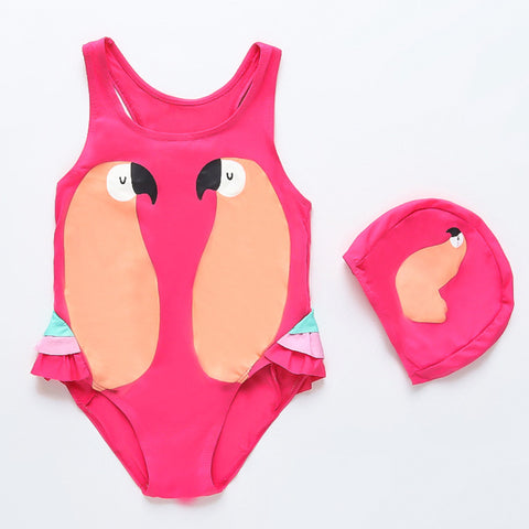 Swan Flamingo Swimsuit