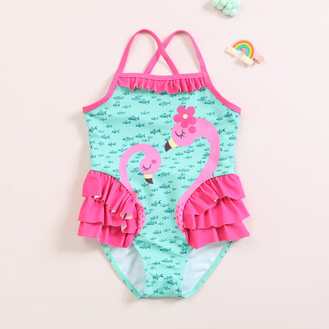 Flounce Flamingo Swimsuit