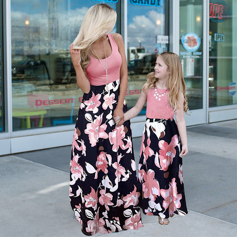 Flower Family Matching Dress