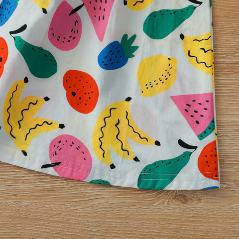 Fruit Printed Dress